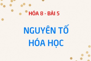 Nguyên tử khối là gì? nguyên tố hóa học là gì? có bao nhiêu nguyên tố hóa học - Hóa 8 bài 5